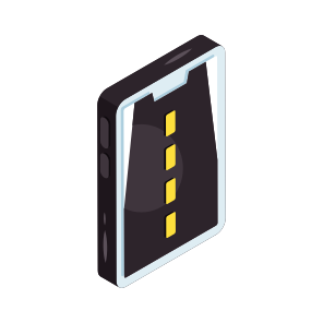 Road, Roadway, Highway, Pathway, Passageway icon