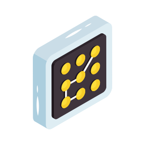 Swipe Lock, Pattern Lock, Password, Passcode, Security icon