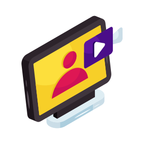 Video Call, Video Chat, Video Message, Video Communication, Live Chat, icon