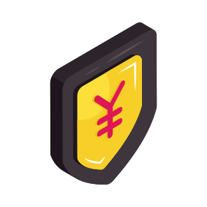 Yen Security, Financial Protection, Money Security, Money Protection, Financial Assurance icon