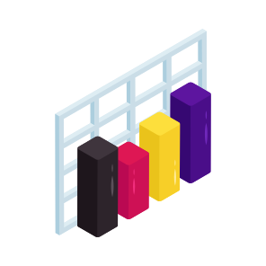 Bar Graph, Data Analysis, Infographic, Statistics, Bar Chart icon