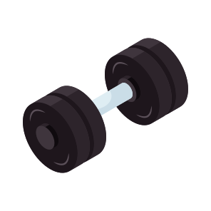 Barbell, Gym Tool, Gym Equipment, Halters, Dumbbells icon