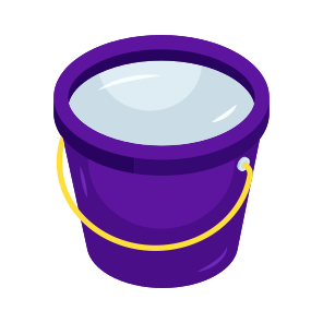 Basket, Bucket, Pail, Household Utensil, Accessory icon