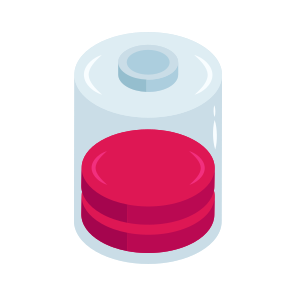 Battery Cell, Power Cell, Energy Cell, Energy Accumulator, Storage Device icon