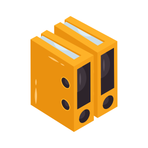 Binders, Folders, Books, Files, Archive, icon