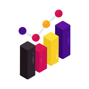 Business Data, Polyline Chart, Data Analytics, Statistics, Infographic, icon