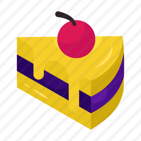 Cake Slice, Edible, Cake Piece, Cherry Cake, Bakery Item, preview