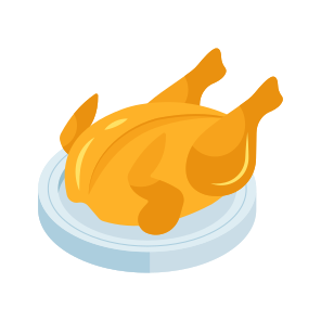 Chicken Turkey, Chicken Tray, Spicy Food, Edible, Meal icon