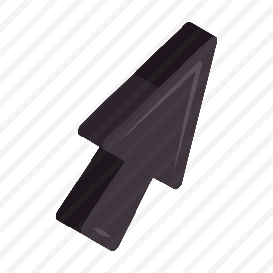 Cursor Arrow, Pointer, Pointing Arrow, Navigation Arrow, Arrowhead preview