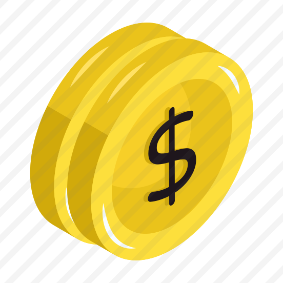 Dollar Coins, Cash Coins, Money Coins, Currency Coins, Finance preview