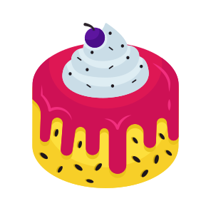 Dripping Cake, Edible, Party Cake, Candle Cake, Bakery Item, icon