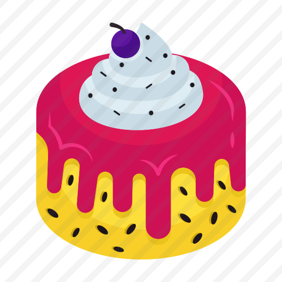 Dripping Cake, Edible, Party Cake, Candle Cake, Bakery Item, preview