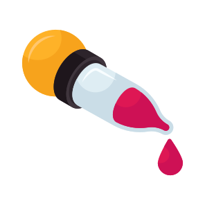 Dropper, Pipette, Color Picker, Lab Tool, Lab Equipment icon