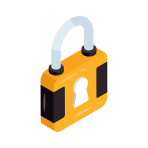 Encryption, Digital Lock, Padlock, Latch, Bolt icon