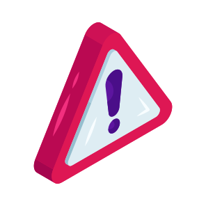 Error, Alert, Warning, Caution, Problem, icon