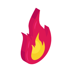 Fire, Flame, Burning, Combustion, Blaze icon
