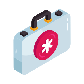 First Aid Kit, First Aid Bag, Doctor Briefcase, Doctor Bag, Medical Kit icon