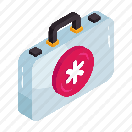 First Aid Kit, First Aid Bag, Doctor Briefcase, Doctor Bag, Medical Kit preview