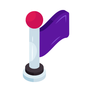 Flag, Flagpole, Streamer, Sports Flag, Flattering Flag icon
