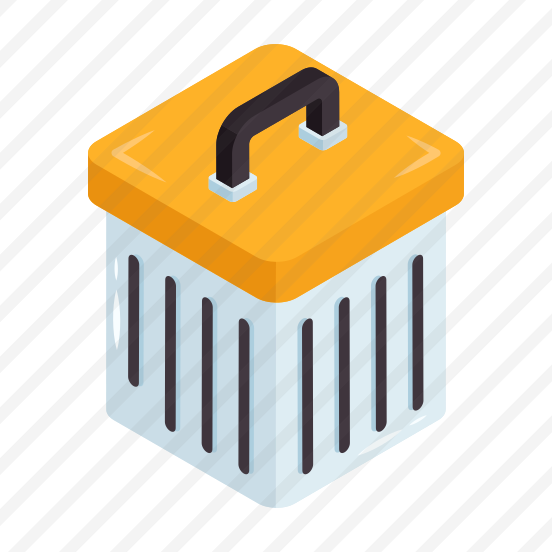 Garbage Bin, Waste Bin, Dustbin, Garbage Can, Trash Bin preview