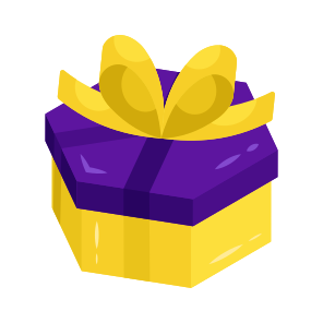 Gift Box, Carton, Wrapped Package, Present, Surprise, icon