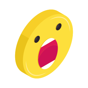 Astonished Emoji, Emoticon, Smiley, Expression, Emotion icon