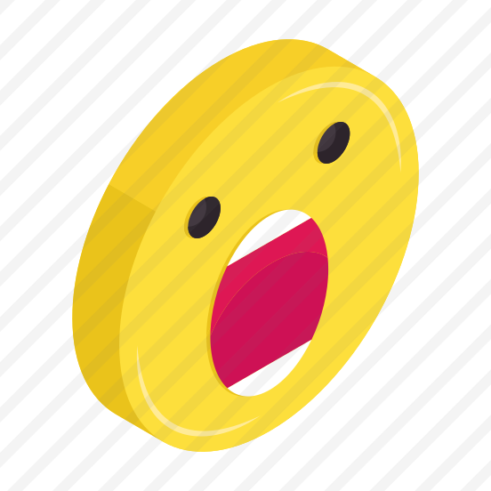 Astonished Emoji, Emoticon, Smiley, Expression, Emotion preview