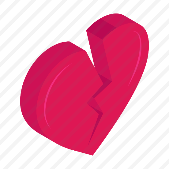 Broken Heart, Breakup, Divorce, Separation, Cracked Heart preview