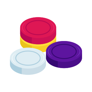 Carrom Tokens, Carrom Chips, Carrom Coins, Carrom Strikers, Carrom Game, icon
