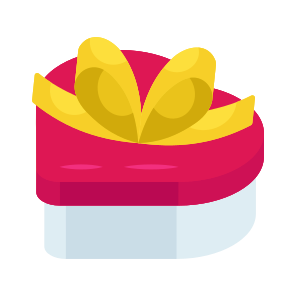 Chocolate Box, Heart Box, Confectionery, Chocolate Gift, Sweet icon