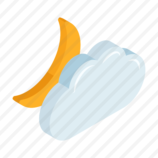 Cloudy Night, Nighttime, Weather Forecast, Overcast, Meteorology preview