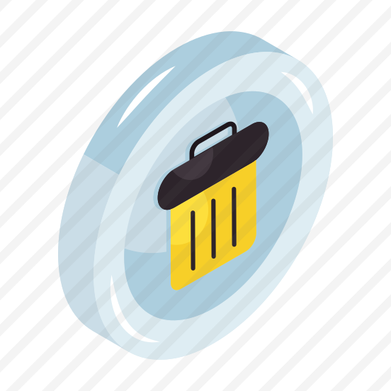 Delete, Wastebin, Dustbin, Garbage Can, Trash Bin preview