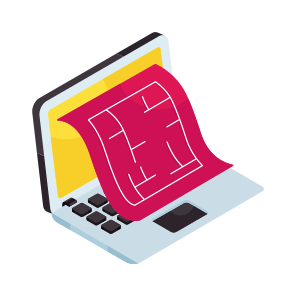 Engineering Map, Construction Map, Blueprint, Construction Plan, Engineering Plan icon