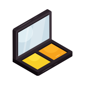 Eyeshadow Kit, Color Palette, Makeup Accessory, Cosmetic, Beauty Product icon