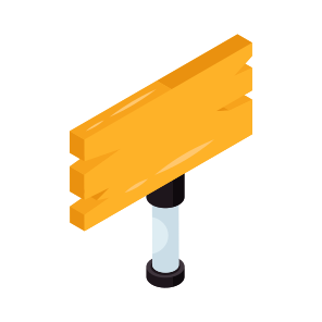 Fingerboard, Info Board, Roadboard, Signboard, Guideboard, icon