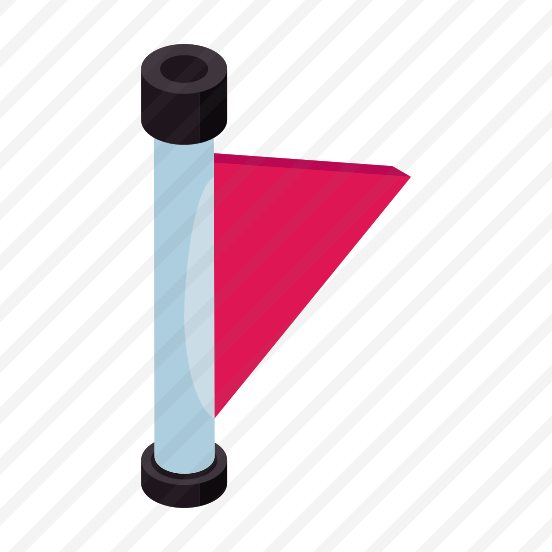 Flag, Flagpole, Streamer, Sports Flag, Isometric Flag preview