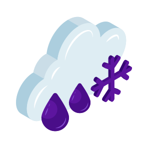 Freezing Rain, Snowfall, Snowy Weather, Forecast, Meteorology, icon