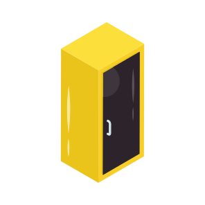Fridge, Refrigerator, Icebox, Electronic, Home Appliance icon
