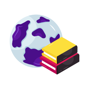 Global Education, Global Learning, Global Knowledge, Global Books, Global Study icon