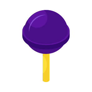Lollipop, Lolly, Confectionery, Sweet, Snack icon