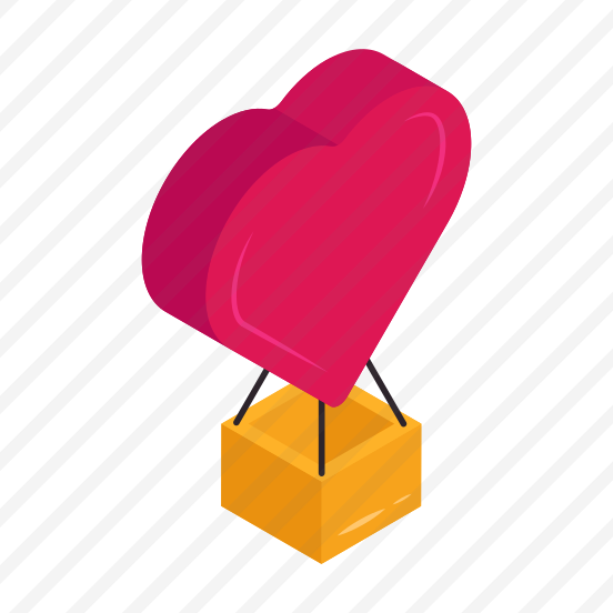 Love Air Balloon, Gasbag, Helium Balloon, Party Decor, Decor Accessory preview