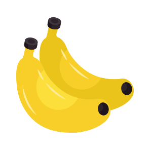 Banana, Fruit, Edible, Nutrition Diet, Healthy Meal icon
