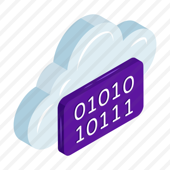 Cloud Binary Data, Cloud Binary Code, Cloud Technology, Cloud Computing, Cloud Service preview