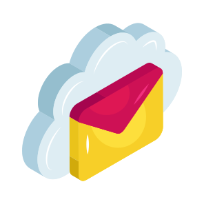 Cloud Mail, Cloud Email, Cloud Correspondence, Cloud Letter, Cloud Envelope, icon