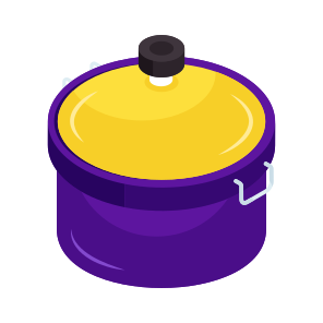 Cookpot, Cookware, Rice Cooker, Kitchenware, Kitchen Utensil icon
