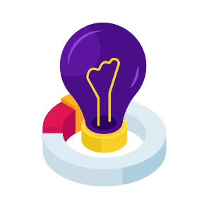 Creative Idea, Innovation, Graph Idea, Analytical Idea, Creativity, icon