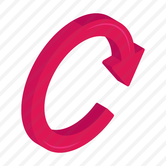 Directional Arrow, Navigational Arrow, Arrowhead, Pointing Arrow, Reload Arrow preview