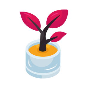 Eco, Plant Pot, Woodland, Botany, Ecology icon