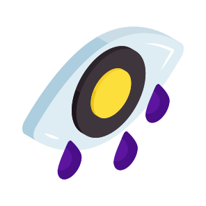 Eye Drops, Droplets, Teardrops, Crying Eye, Optic icon