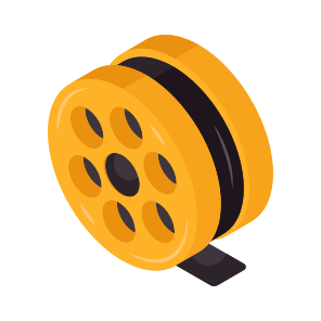 Film Reel, Image Reel, Movie Reel, Cinematography, Video Reel, icon